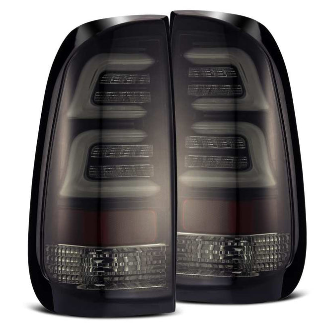 AlphaRex 97-03 Ford F150 / 99-16 F250/F350 Super Duty PRO-Series LED Taillights Jet Black