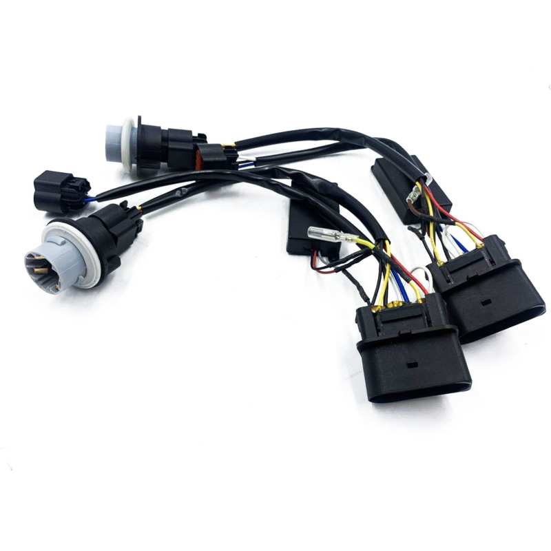AlphaRex 13-18 Ram 1500 Wiring Adapter Stock Projector Headlight to AlphaRex Headlight Converters