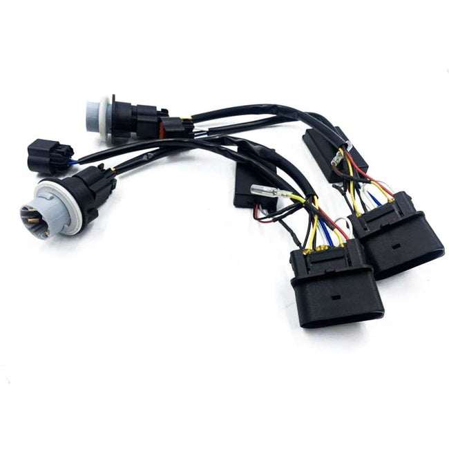 AlphaRex 13-18 Ram 1500 Wiring Adapter Stock Projector Headlight to AlphaRex Headlight Converters