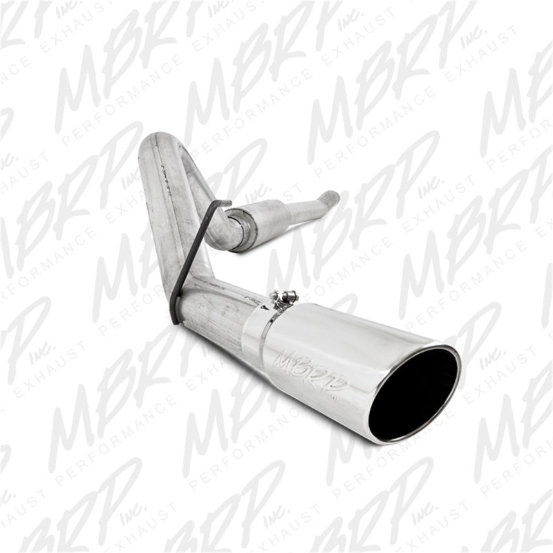 MBRP 11-16 Ford F-250/350/450 6.2L V8 Gas 4" Cat Back Single Side Aluminized Exhaust System