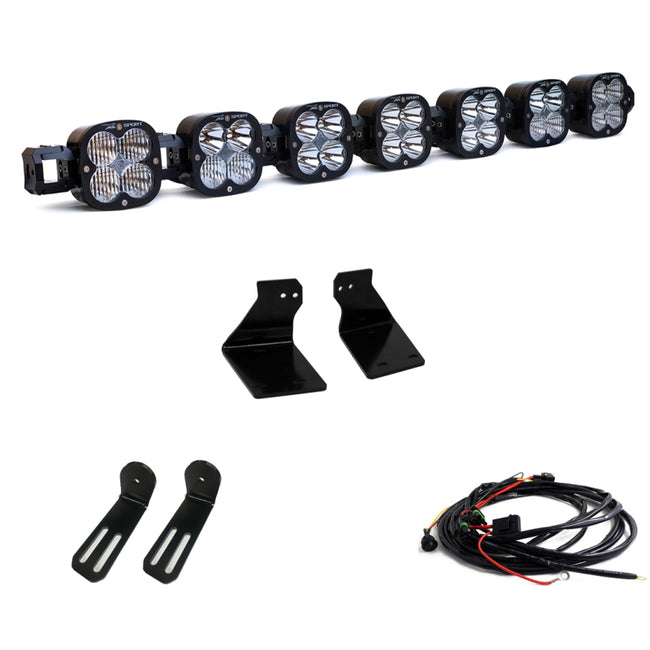 Baja Designs 2020-2022 Ford Super Duty 7 XL Linkable Bumper Light Kit With Toggle switch
