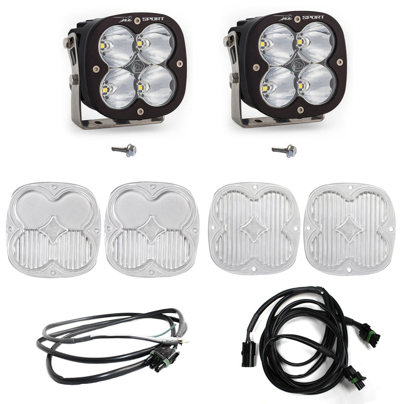 Baja Designs 2021+ Ford Bronco A Pillar Light Kit XL Sport Spot w/Upfitter