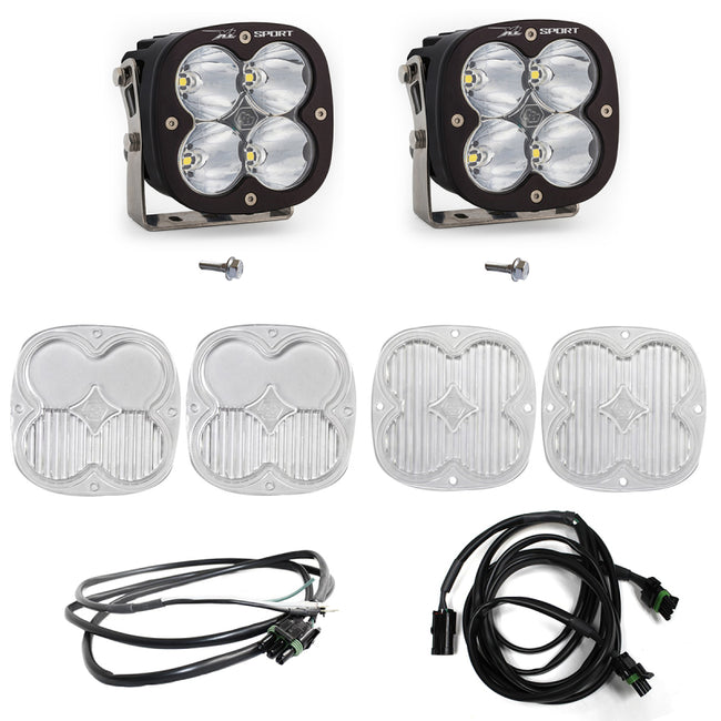 Baja Designs 2021+ Ford Bronco A Pillar Light Kit XL Sport Spot w/Upfitter