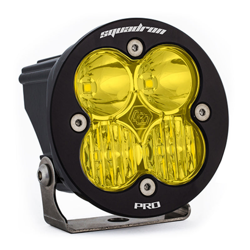 Baja Designs Squadron R Pro Driving/Combo Pattern LED Light Pod - Amber