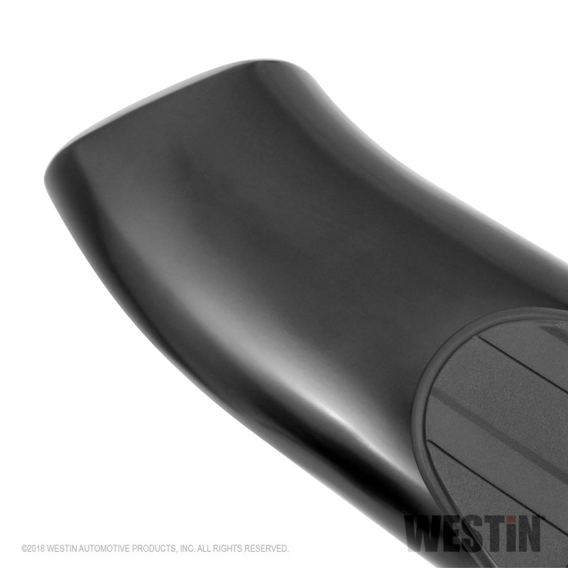 Westin 19-20 Chevrolet Silverado/GMC Sierra 1500 Double Cab PRO TRAXX 5 Oval Nerf Step Bars - Black