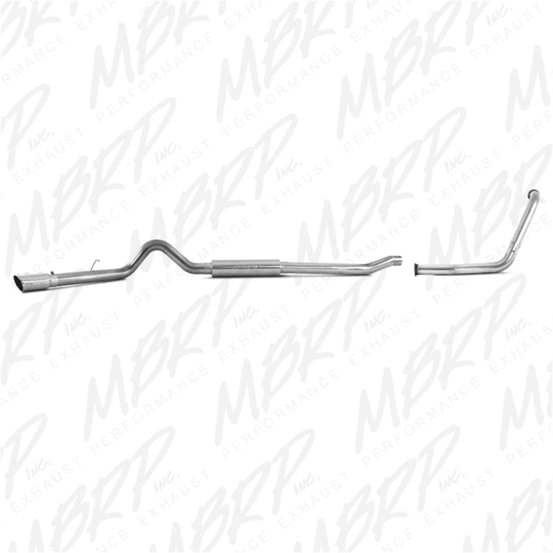 MBRP 2003-2007 Ford F-250/350 6.0L Extra Cab/Crew Cab Turbo Back Single Side (Stock Cat)
