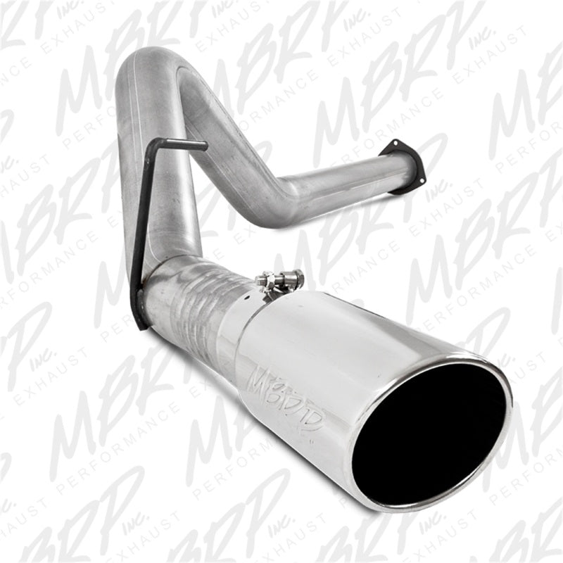 MBRP 11-14 Ford 6.7L F-250/350/450 4" Filter Back Single Side Exit Aluminized and Down Pipe Exhaust