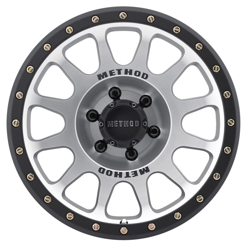 Method MR305 NV 18x9 0mm Offset 6x5.5 108mm CB Machined/Black Street Loc Wheel