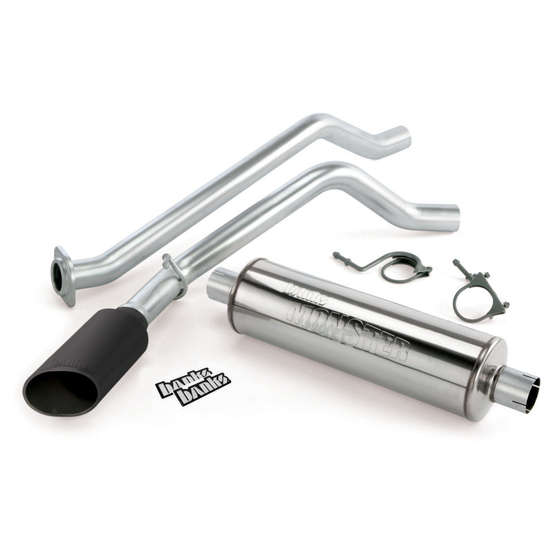 Banks Power 99-02 Chevy 4.3-5.3L ECSB Monster Exhaust System - SS Single Exhaust w/ Black Tip
