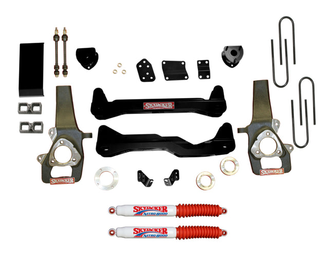 Skyjacker 4"KIT,06-08DGE 1500,4NITROS