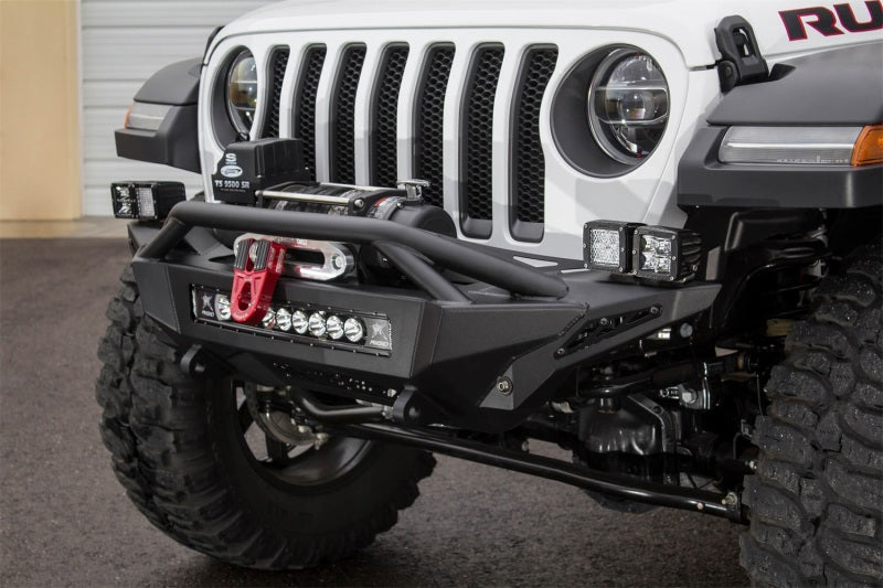 Addictive Desert Designs 18-23 Jeep Wrangler JL Stealth Fighter Front Bumper w/ Winch Mounts