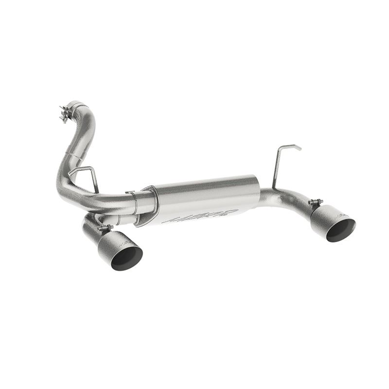 MBRP 2018+ Jeep Wrangler (JL) 3.6L V6 Dual Rear Exit Axle Back T409 Stainless Exhaust System
