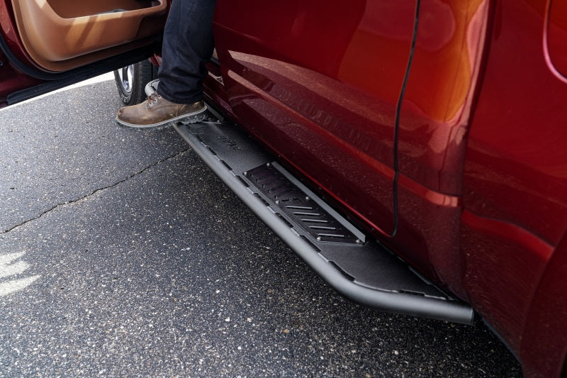 N-FAB 07-21 Toyota Tundra Crew Crab Roan Running Boards - Textured Black