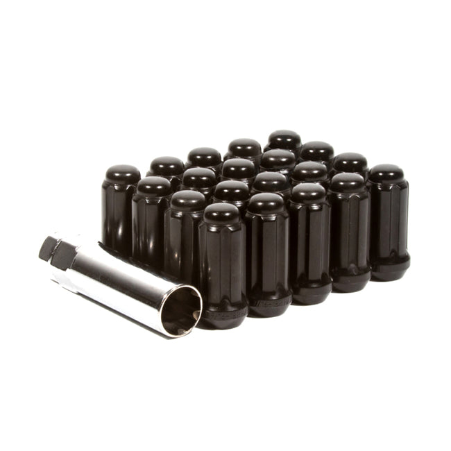 Method Lug Nut Kit - Spline - 14x2.0 - 8 Lug Kit - Black