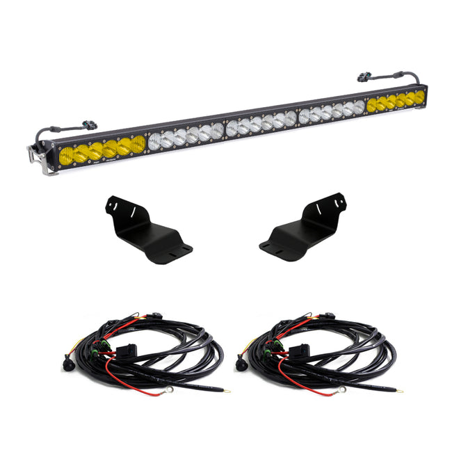 Baja Designs 2021+ Ford Bronco Roof Light Bar Kit 50 inch Onx6+ Dual Control With Toggle Switch