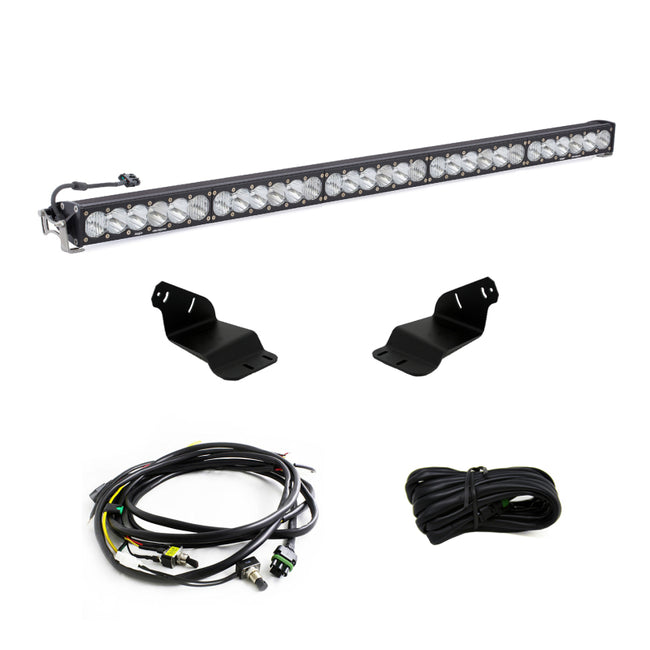 Baja Designs 2021+ Ford Bronco Roof Light Bar Kit 50 Onx6+ With Toggle Switch