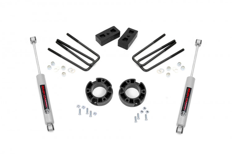 Rough Country 3.5 Inch Suspension Lift Kit 07-13 Silverado/Sierra 1500 2WD