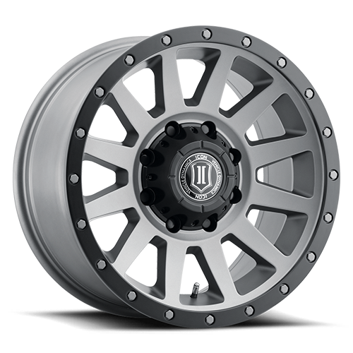 ICON Compression HD 18x9 8x170 6mm Offset 5.25in BS Titanium Wheel