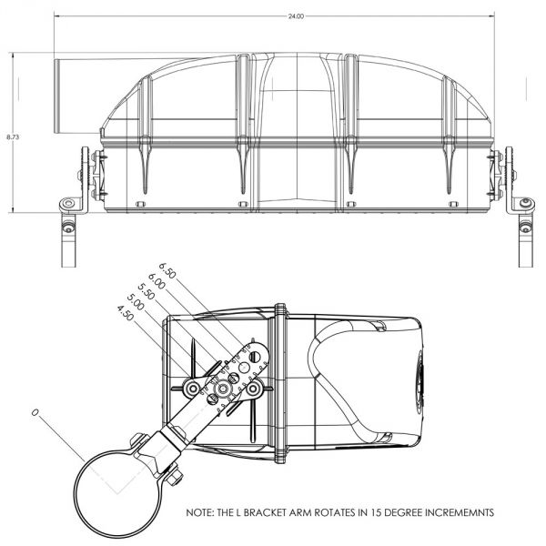 S&B 2016-2022 POLARIS RZR XP TURBO / TURBO S Particle Separator