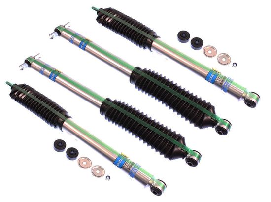 Stage 1 Package Bilstein 07-17 Jeep Wrangler 5100 Series Front and Rear Shocks For 3.5-5" Lift