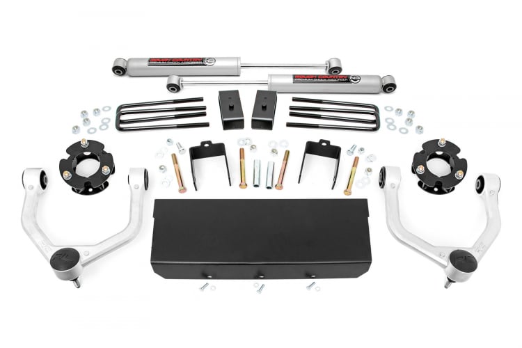 Rough Country 3 Inch Nissan Bolt-On Lift Kit 16-24 Titan XD 2WD/4WD