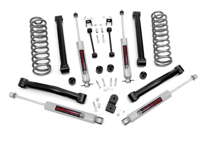 Rough Country 3.5 Inch Jeep Suspension Lift Kit 6 Cyl 93-98 Grand Cherokee ZJ